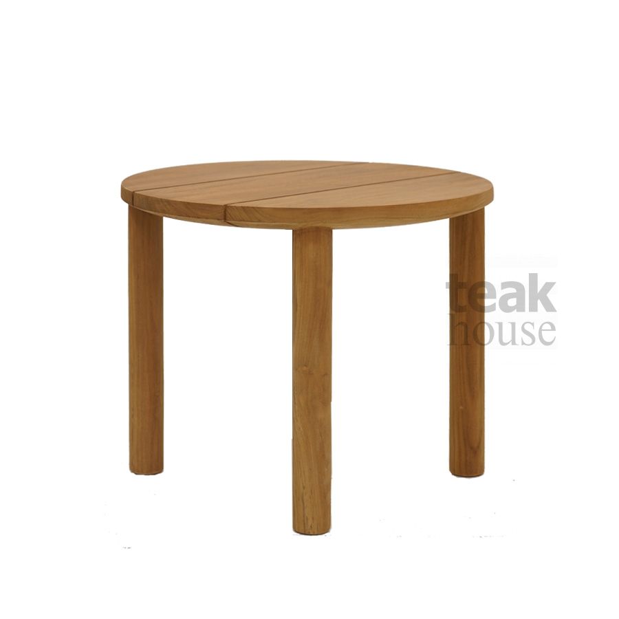 Стол кофейный круглый из массива тика CAPRI (КАПРИ) 52