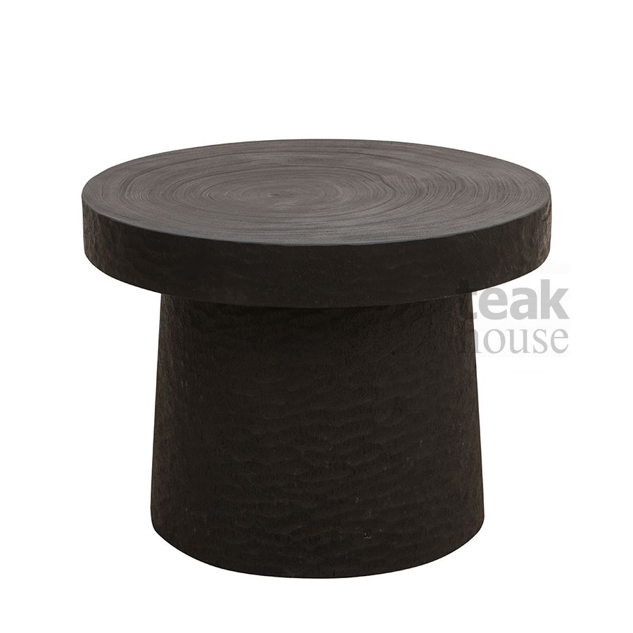 Стол кофейный из массива суара TINO (ТИНО), черный