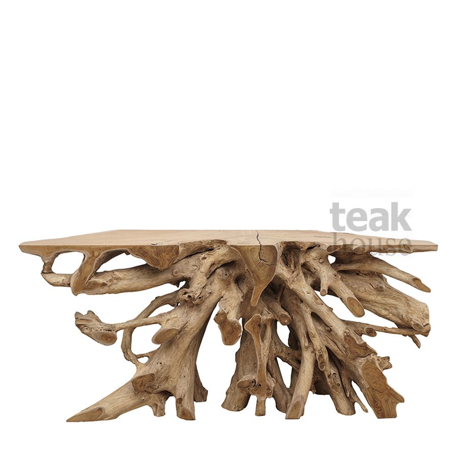 Стол консольный из массива тика ROOT (РУТ) 180 (68940N)