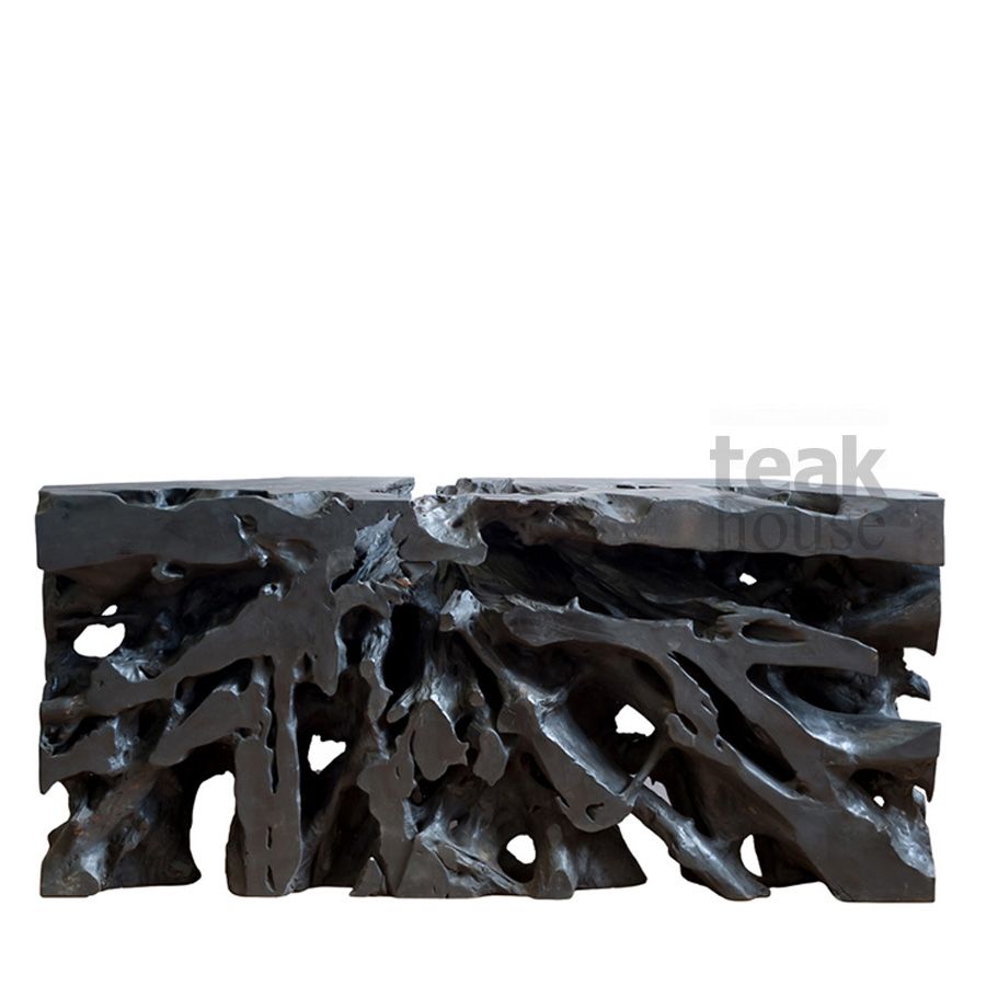 Стол консольный из массива тика ROOT (РУТ) (34662B)