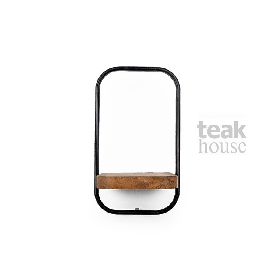 Полка настенная из массива тика SHELFMATE OVAL (ШЕЛФМЭЙТ ОВАЛ) E 20