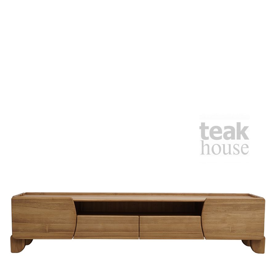 Тумба ТВ из массива тика LEAF (ЛИФ) 200