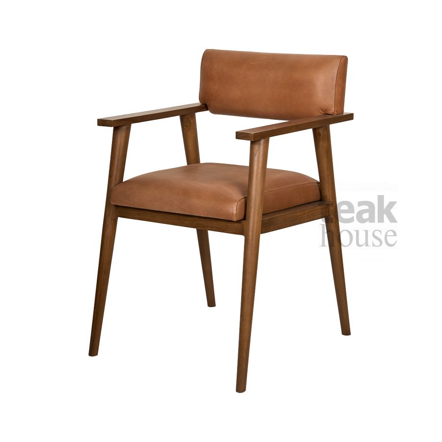 Стул-кресло из массива тика VINTAGE VB (ВИНТАЖ ВБ)