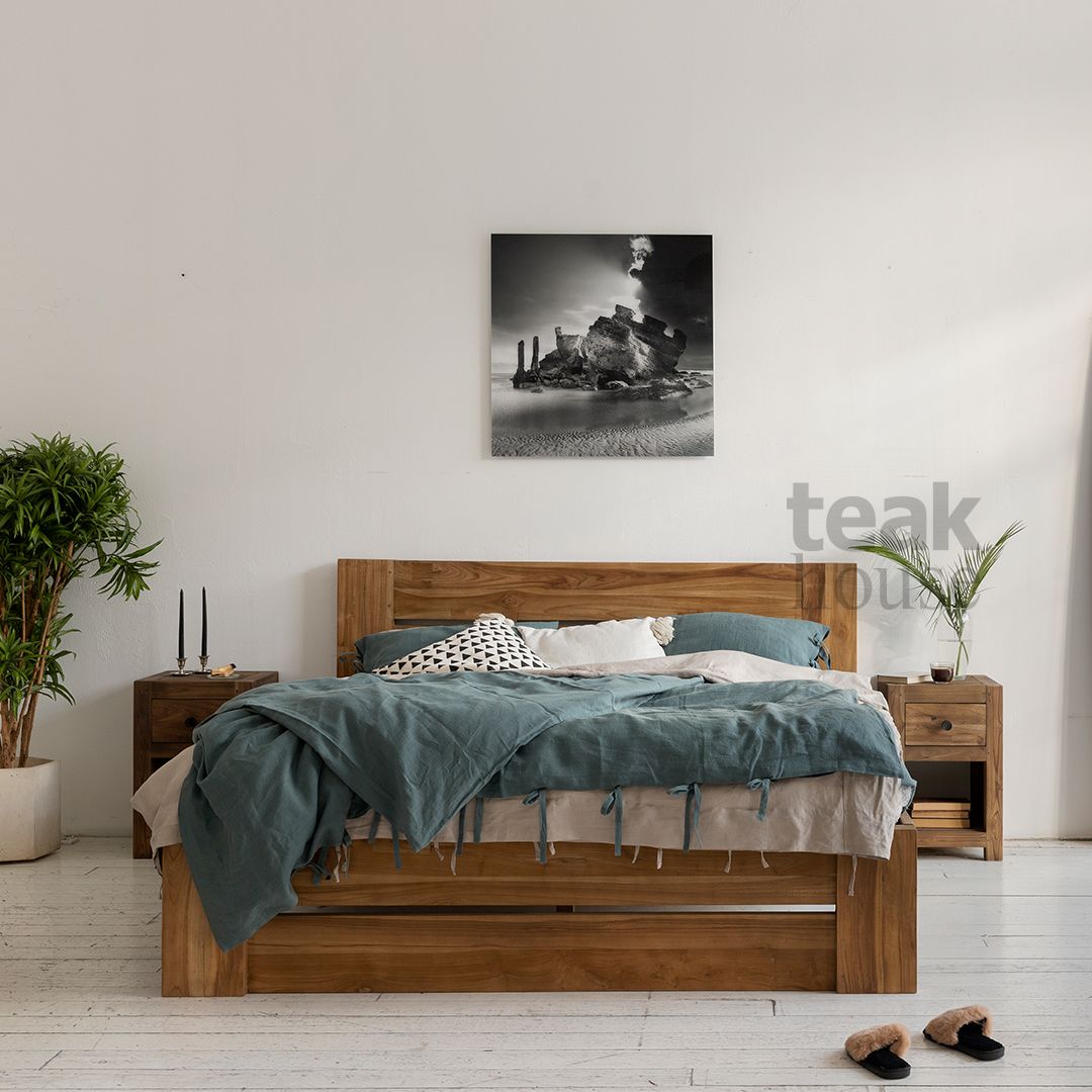 Кровать из массива тика DIM (ДИМ) 180х200 Teak