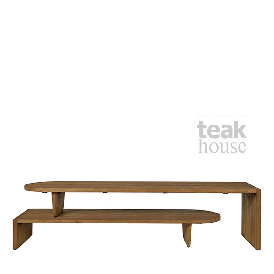 Тумба под ТВ из массива тика GRACE (ГРЭЙС) 160