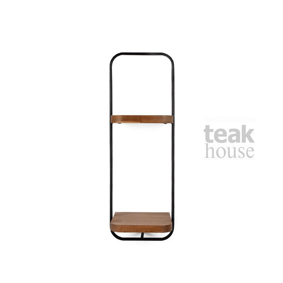 Полка настенная из массива тика SHELFMATE OVAL (ШЕЛФМЭЙТ ОВАЛ) D 25