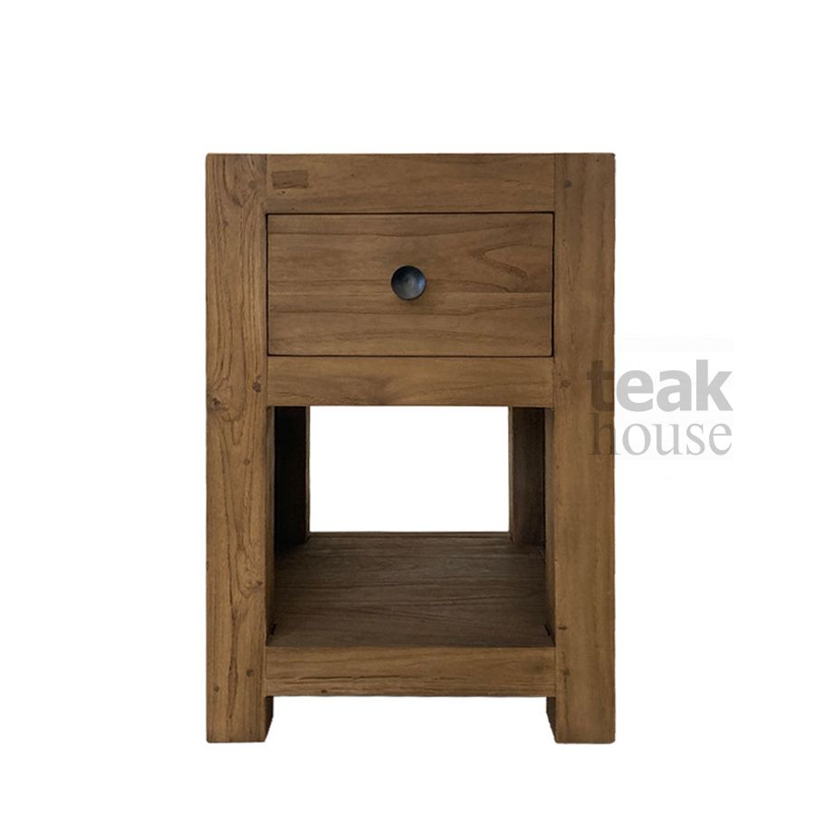 Тумба прикроватная из массива тика DIM (ДИМ) 40 Teak