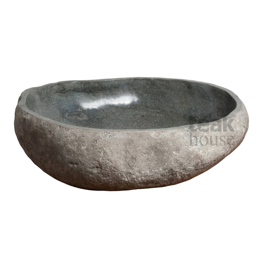 Раковина из речного камня STONE (СТОУН), большая (размеры варьируются)