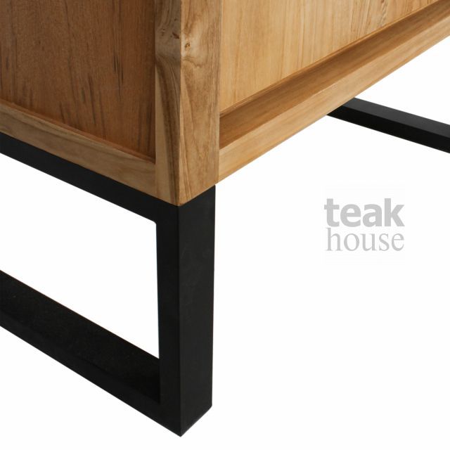 Стеллаж из массива тика NEO SLAT DOORS & SOLID DOORS (НЕО СЛЭТ ДОРЗ ЭНД СОЛИД ДОРЗ) 180, фото 7