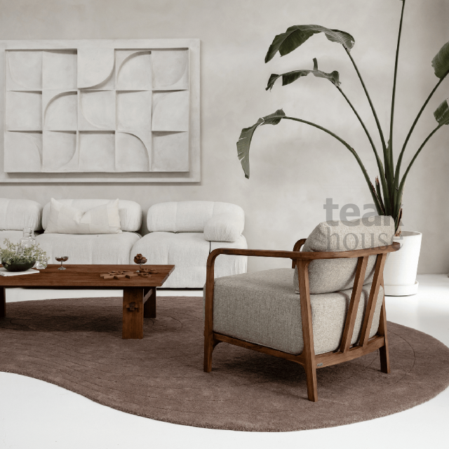 Кресло из массива тика CLASSY (КЛАССИ) CU, фото 9