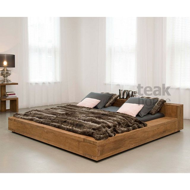 Кровать из массива тика LEKK King 180х200, фото