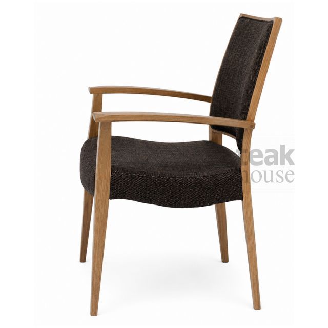 Стул из массива дуба с подлокотниками HANZO (ХАНЗО) JD3BR2, фото 2